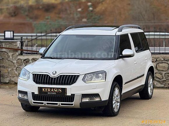 KERASUS MOTORS'TAN SKODA YETİ CAM TAVAN LED FAR 1.6 DİZEL