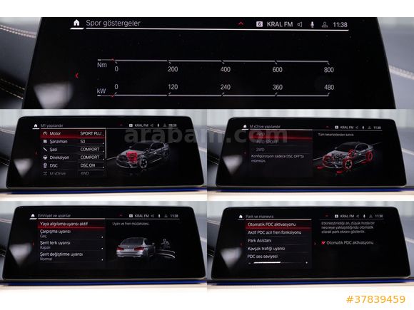 BAYİ 2019 M5 COMPETITION 35 EDITION JAHRE_CARBON_HEADUP_SOĞUTMA