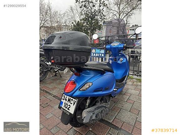 Galeriden SYM Fiddle IV 125 2023 Model İstanbul 6.001 km Mavi