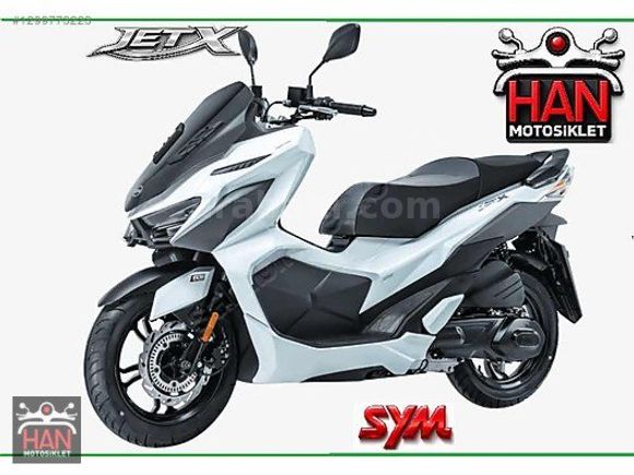 HAN MOTORSİKLET'TEN SYM JET X HEMEN TESLİM 12 TAKSİT