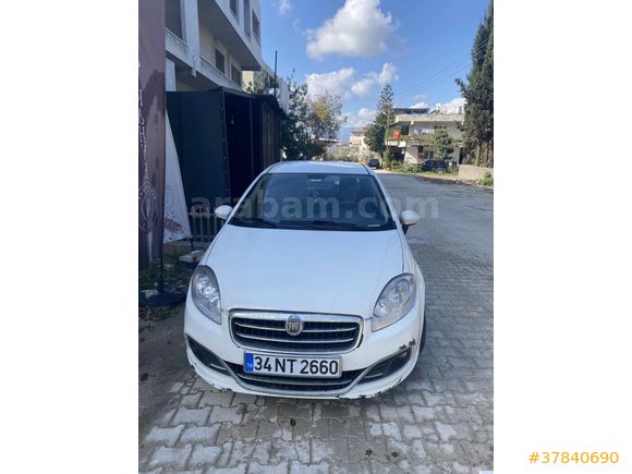 Sahibinden Fiat Linea 1.3 Multijet Pop 2015 Model  140.000 km Beyaz