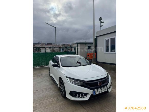 Sahibinden Honda Civic 1.6 i-VTEC ECO Elegance 2017 Model  224.000 km Beyaz
