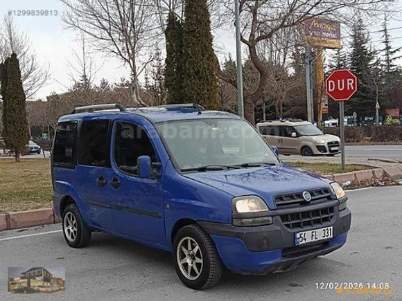 2001 FİAT DOBLO HUSUSİ OTOMOBİL MUAYENE 2 YILLIK 1.2 LPGLİ