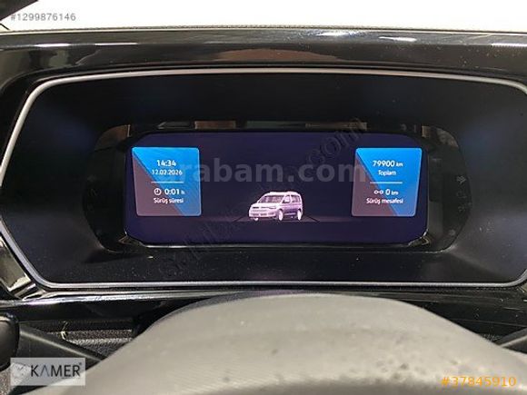 KAMER DEN 2022 VOLKSWAGEN CADDY 2.0 TDI LİFE DİZEL OTOMATİK