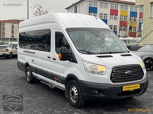 ÖZTOPRAK-2016 FORD TRANSİT 16+1 OKUL TŞT DELUX-4.75 VADE
