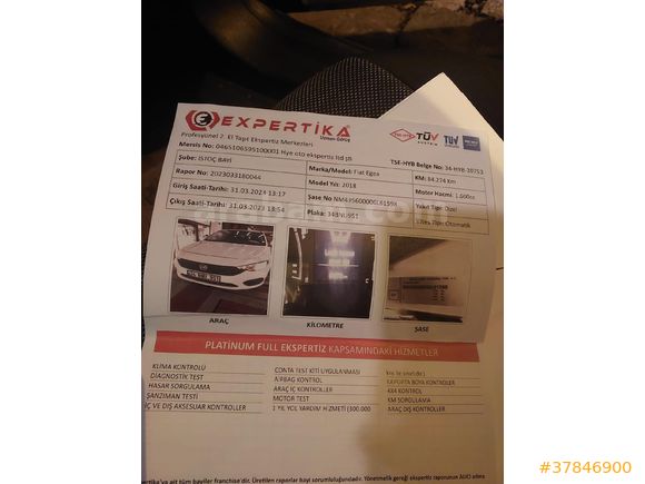 Sahibinden Fiat Egea 1.6 Multijet Easy 2018 Model