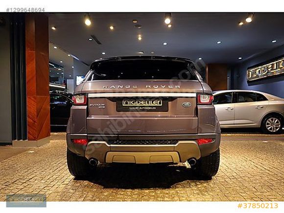 NİĞDELİLER 2016 Range Rover Evoque 2.0 TD4 HSE /Bayi /7734