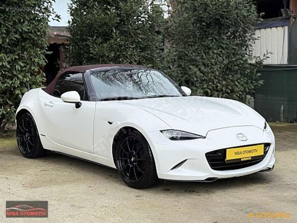mi一枚白 Galeriden Mazda MX MX-5 1.5 2021 Model İstanbul 32.000 km Beyaz