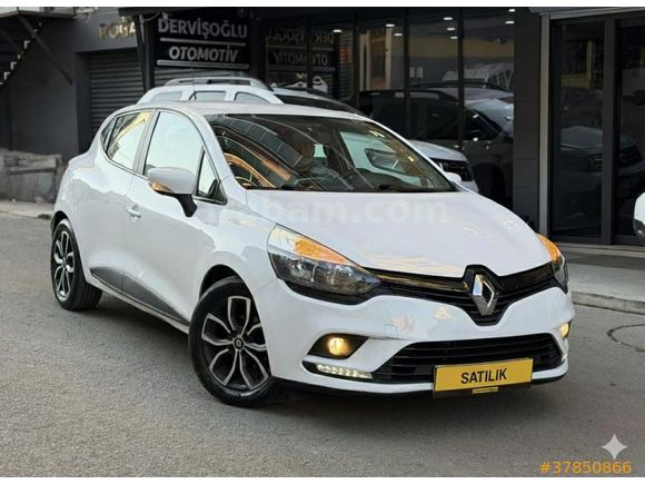 HATASIZ BOYASIZ Renault Clio 1.2 Turbo Joy 2017 Model  97.000 km Beyaz