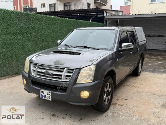 2010 ISIZU D-Max 2.5 4x2 ÇİFT KABİN KLİMALI YENİ KASA YENİ MOTOR