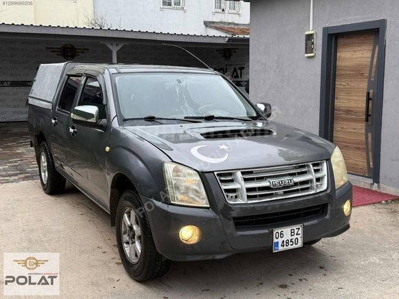 2010 ISIZU D-Max 2.5 4x2 ÇİFT KABİN KLİMALI YENİ KASA YENİ MOTOR