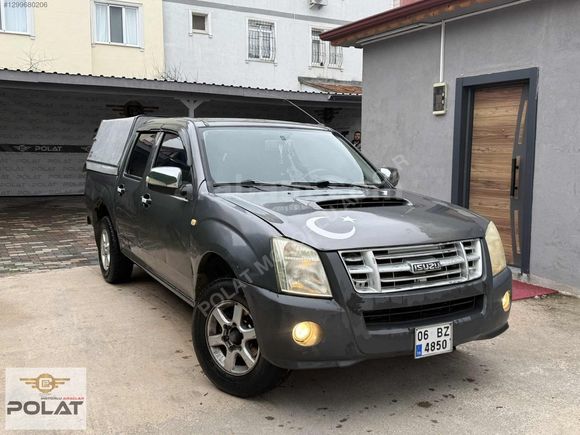 2010 ISIZU D-Max 2.5 4x2 ÇİFT KABİN KLİMALI YENİ KASA YENİ MOTOR