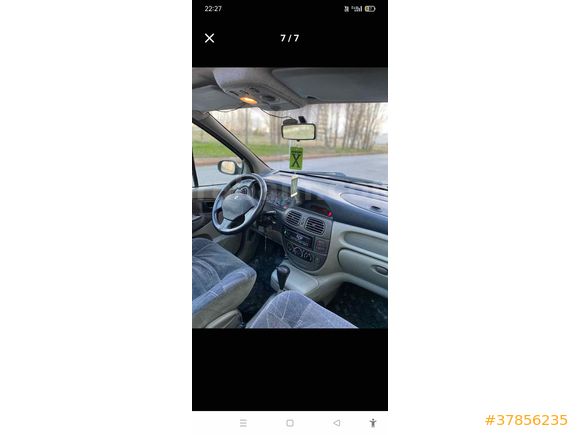 Sahibinden Renault Scenic 1.6 RXE 2000 Model 