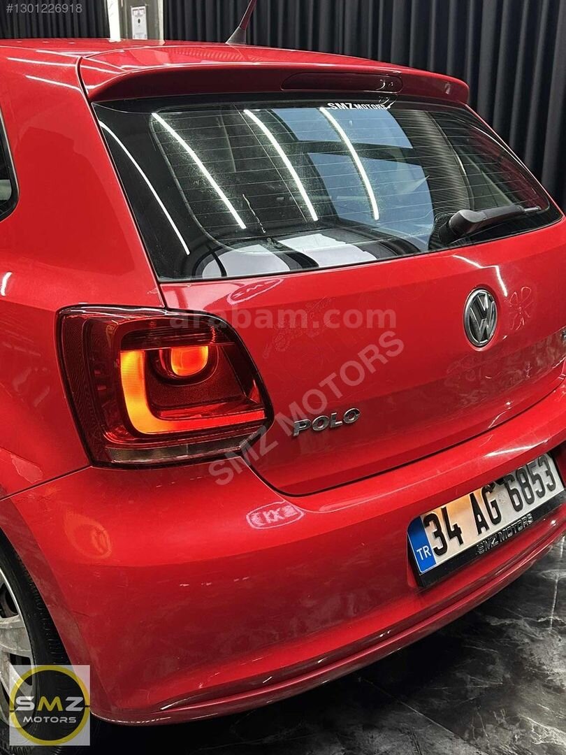 Galeriden Volkswagen Polo 1.2 TDi Trendline 2012 Model Tekirdağ 238.000 km Kırmızı 7