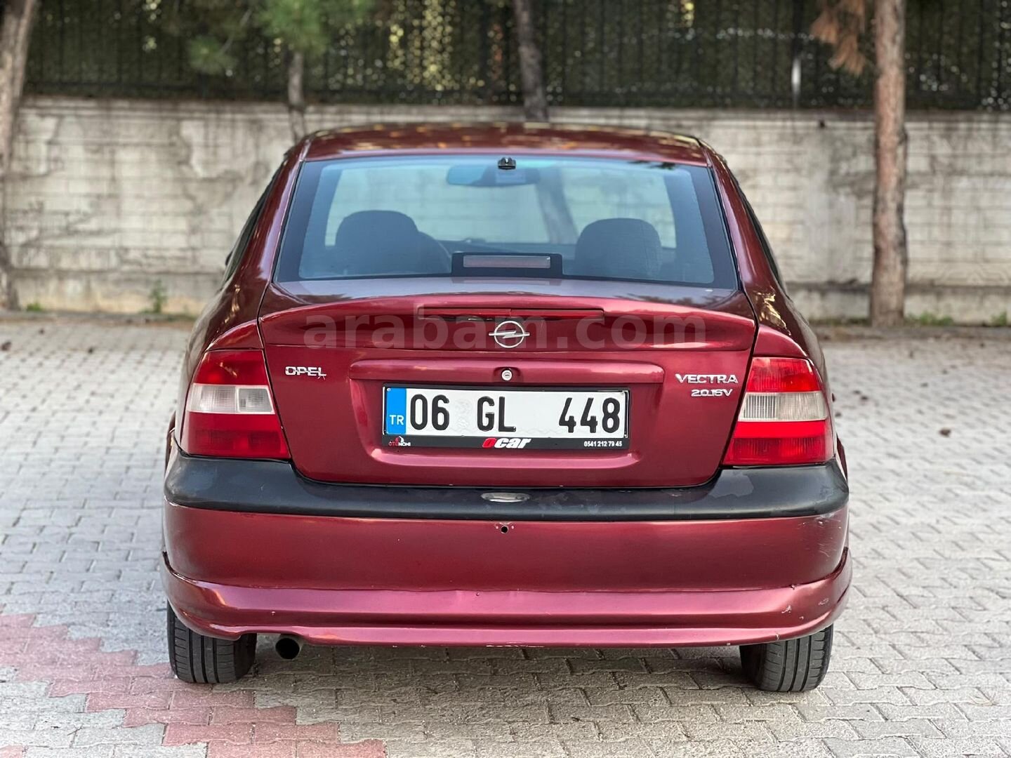Galeriden Opel Vectra 2.0 GLS 1997 Model Tokat 350.000 km Bordo 4