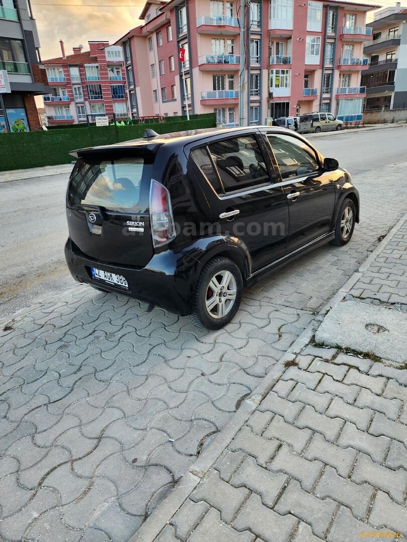 Sahibinden Daihatsu Sirion 1.3 Sporty 2006 Model Konya 288.000 km Siyah 3