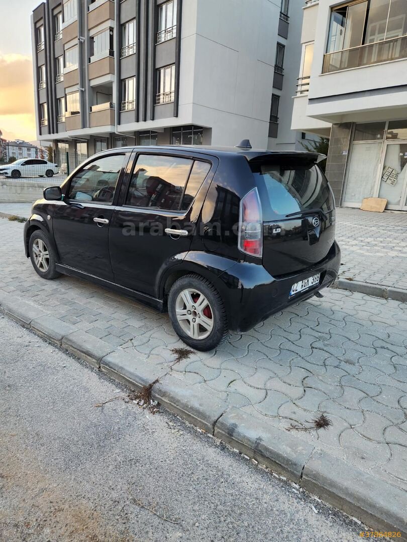 Sahibinden Daihatsu Sirion 1.3 Sporty 2006 Model Konya 288.000 km Siyah 4