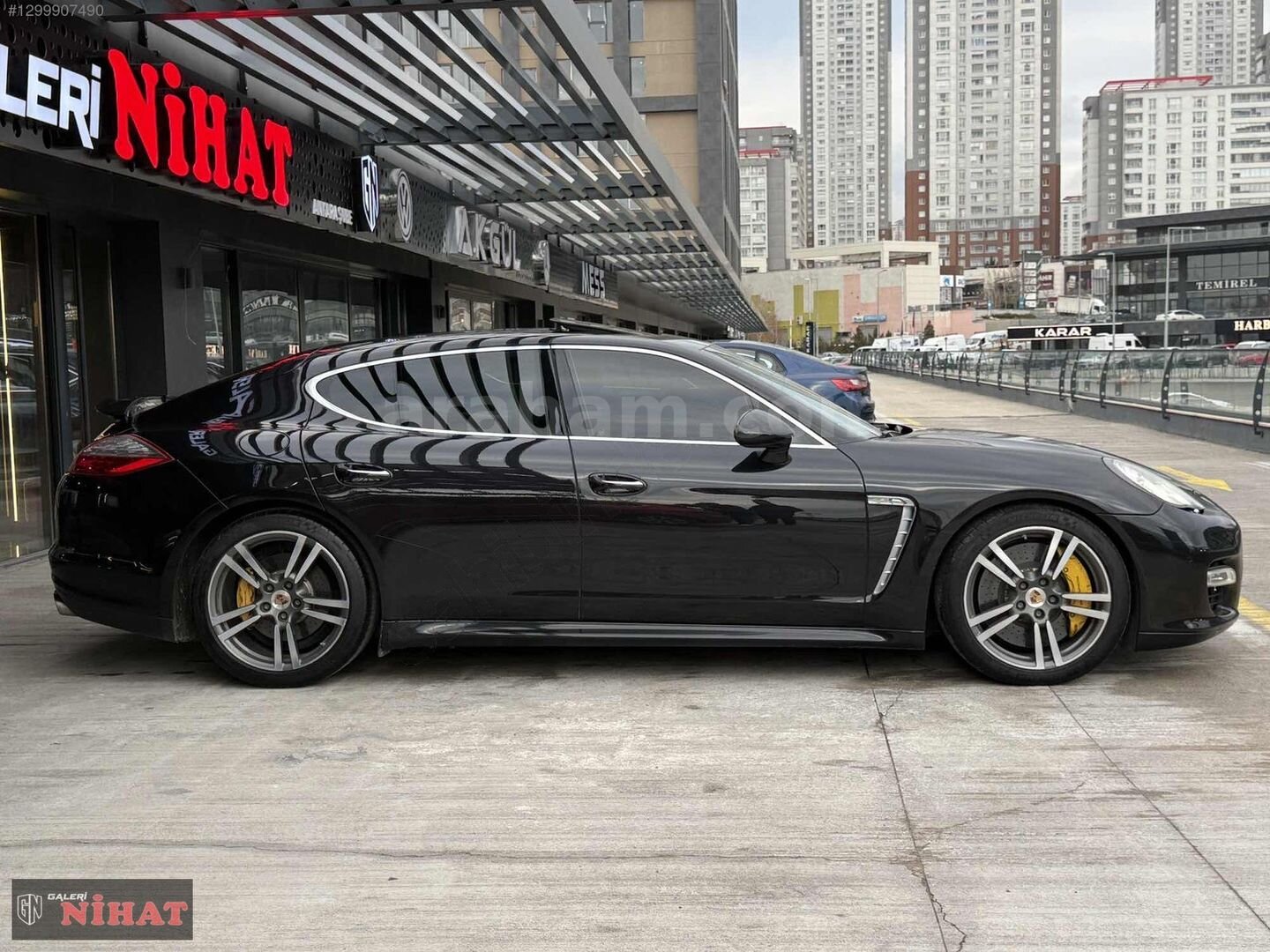 Galeriden Porsche Panamera Turbo S 2012 Model Ankara 145.000 km Siyah 5