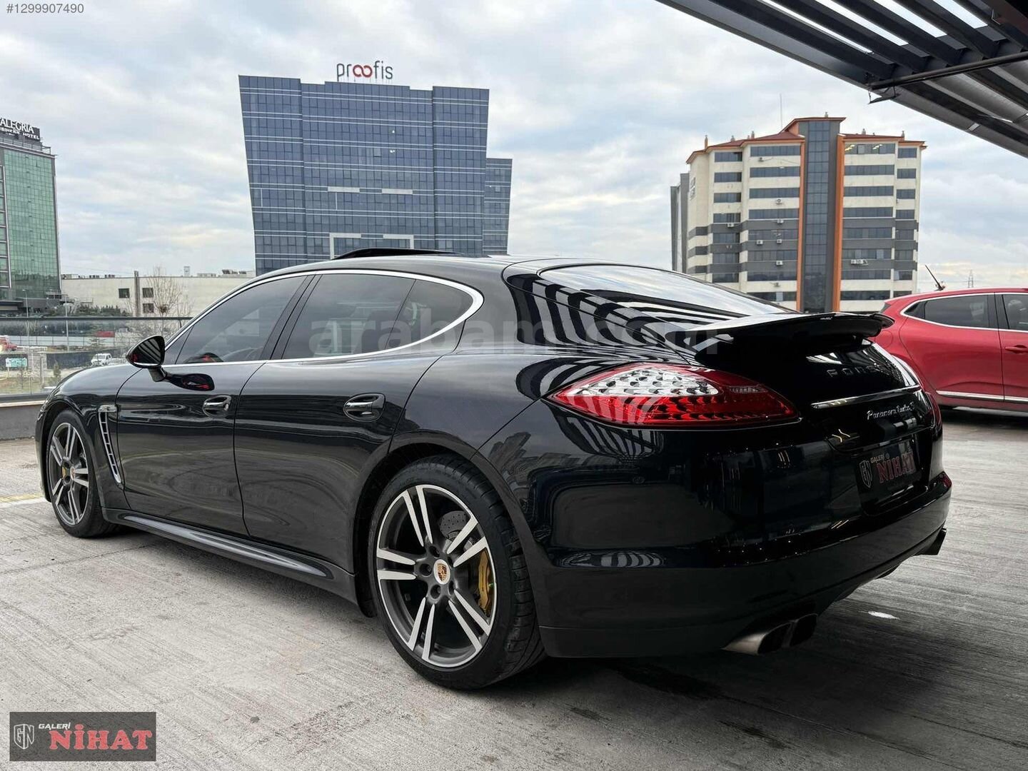 Galeriden Porsche Panamera Turbo S 2012 Model Ankara 145.000 km Siyah 6