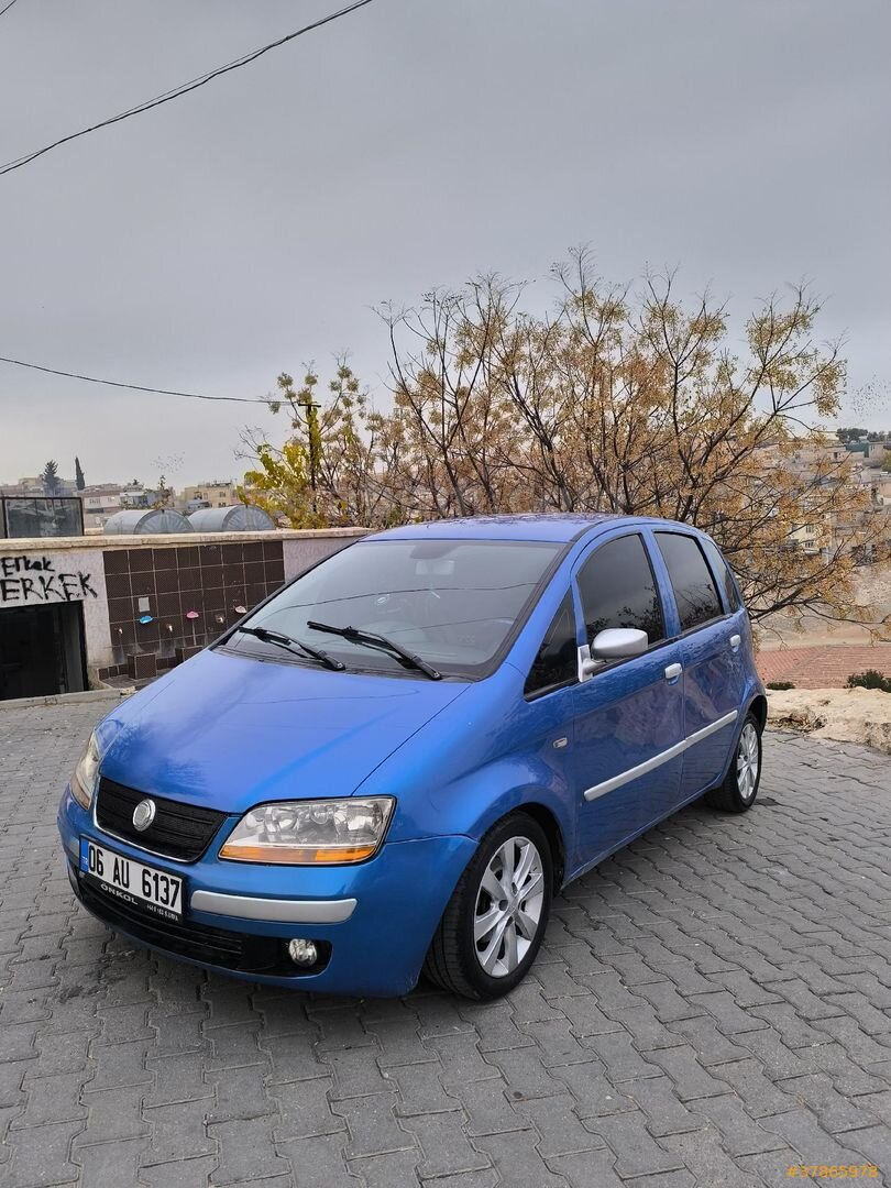 Sahibinden Fiat Idea 1.3 Multijet Active 2006 Model Şanlıurfa 270.000 km Mavi 1