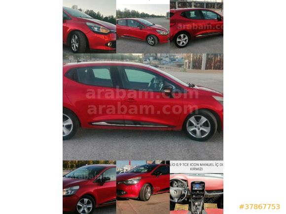 HATASIZ FUUL PAKETSahibinden Renault Clio 0.9 TCe Icon 2012 Model Konya 172000 km Kırmızı km sine varana kadar orjinal