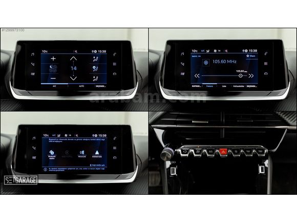2022 PEUGEOT 2008 1.2 PURETECH ACTİVE SKYPACK CAM TAVAN DÜŞÜK KM