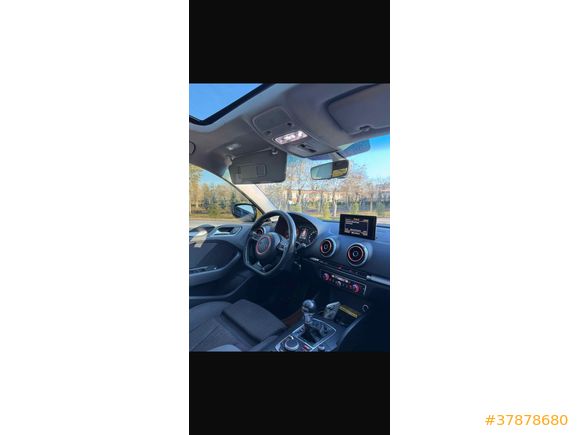Sahibinden Audi A3 Sportback 1.6 TDI Ambiente 2016 Model  160.000 km Siyah