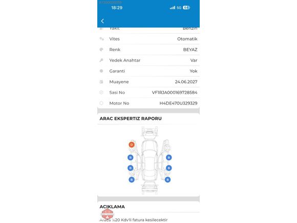 ÖZEN OTOMOTİV'DEN 2022 CLİO TESLA EKRAN NAVİGASYON GERİ GÖRÜŞ
