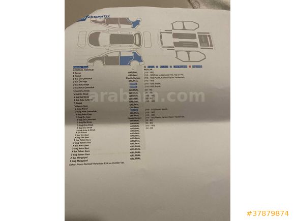 Sahibinden Renault Clio 1.5 dCi SportTourer Joy 2017 Model  150000km Beyaz