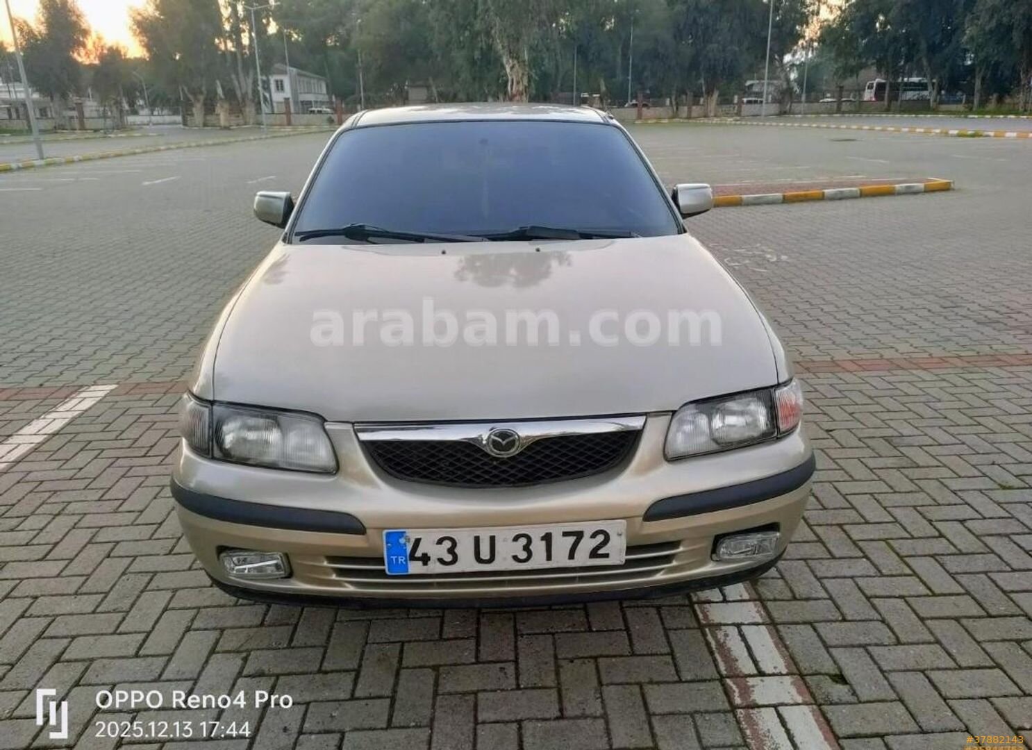 O BİR JAPON EFSANESİ Sahibinden Mazda 626 2.0 1998 Model 308.000 km Şampanya 2