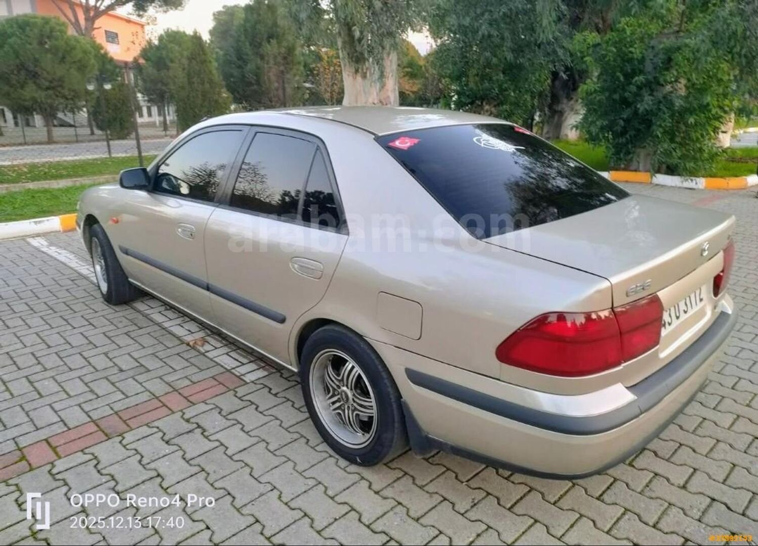 O BİR JAPON EFSANESİ Sahibinden Mazda 626 2.0 1998 Model 308.000 km Şampanya 7