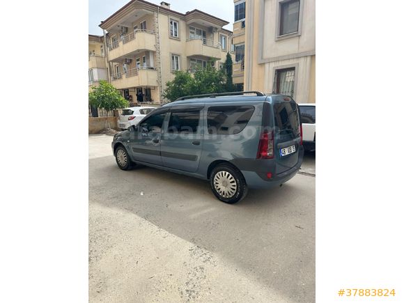 Sahibinden 7 kişilik otomobil ruhsatlı Dacia Logan 1.5 dCi MCV Ambiance 2008 Model  627.000 km Gri (metalik)
