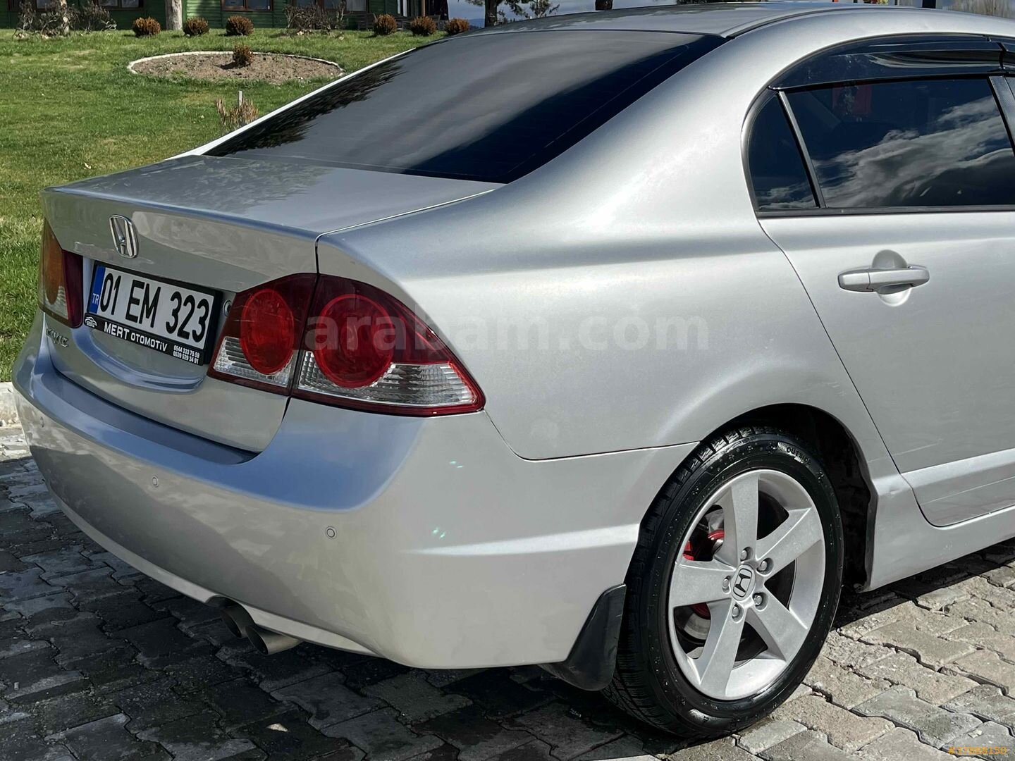 Galeriden Honda Civic 1.6i VTEC Dream 2007 Model Kütahya 183.000 km Gri (Gümüş) 4