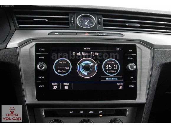YOL CAR DAN 2017 PASSAT 1.6 TDI IMPRESSİON BAKIMLI TEMİZ