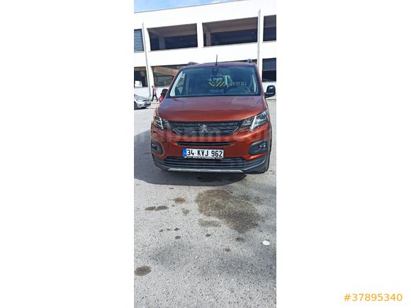 Sahibinden Peugeot Rifter 1.5 BlueHDI GT 2021 Model  150.500 km Turuncu