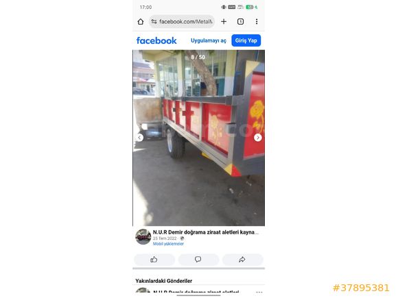 Sahibinden Tarım & İş Makineleri Römork