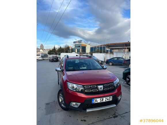 Sahibinden Dacia Sandero 1.5 dCi Stepway 2017 Model  194.000 km Kırmızı