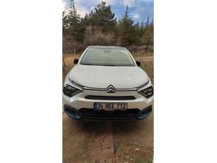 Sahibinden Citroen e-C4 X Shine Bold 2023 Model Yozgat kış paletli koltuk ısıtma iki koltuk masaj elektirikli koltuk full deri koltuk sanruf cam tavan