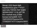 2016 MODEL TEMİZ BAKIMLI EGEA 1.3 MULTİJET EASY PAKET BAKIMLI