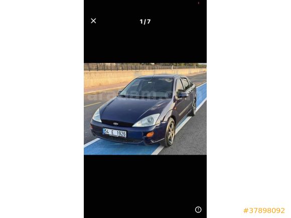 Sahibinden Ford Focus 1.6 Ambiente 2000 Model  316.000 km Lacivert