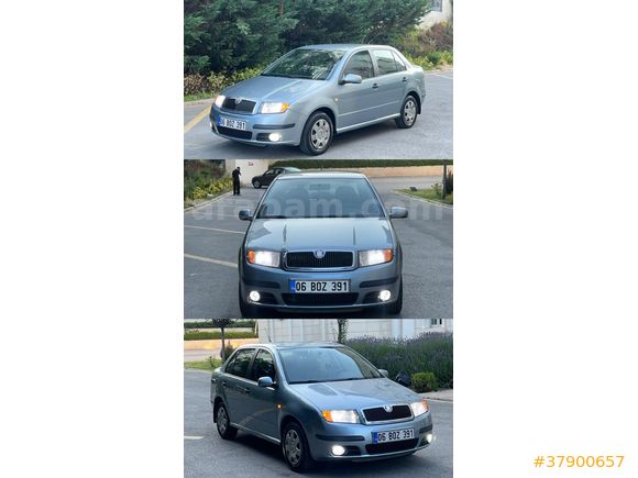 Sahibinden Degişensiz Orijinal Skoda Fabia 1.4 TDI Ambiente 2007 Model