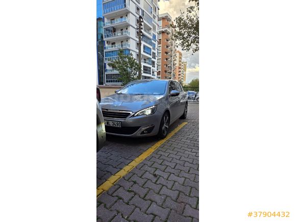 Sahibinden Peugeot 308 1.6 BlueHdi Allure 2016 Model  217.000 km Gri (metalik)