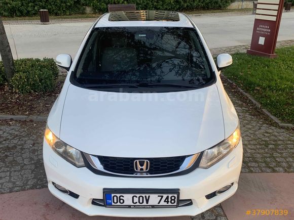 Sahibinden Honda Civic 1.6 i-VTEC ECO Elegance 2014 km Beyaz