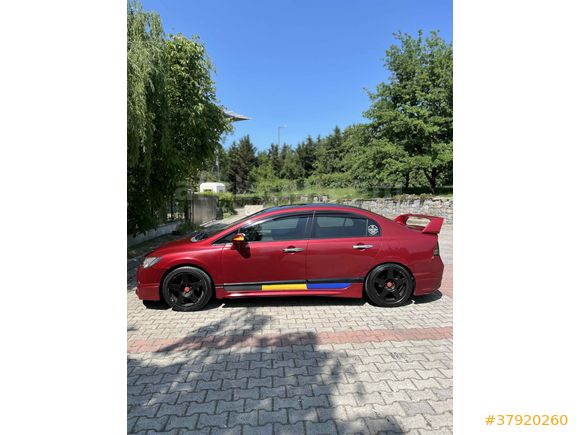 Sahibinden Honda Civic 1.6 Elegance 2007 Model  286000km Kırmızı