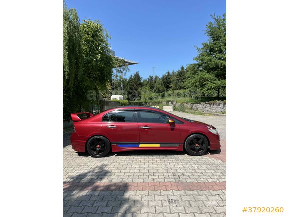 Sahibinden Honda Civic 1.6 Elegance 2007 Model  286000km Kırmızı