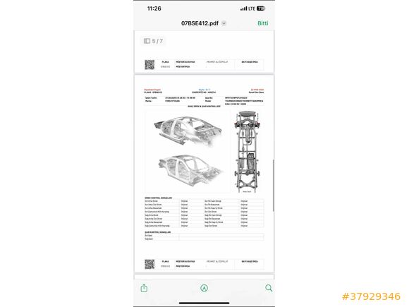 Sahibinden Ford Tourneo Connect 1.5 EcoBlue Titanium 2020 Model 