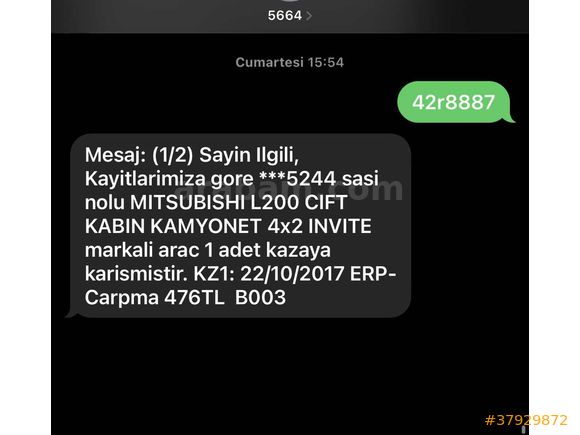 2010 L200 Bakımlı Masrafsız Değişensiz