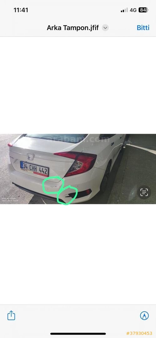 Galeriden Honda Civic 1.6i VTEC Executive 2019 Model Muğla 33.000 km Beyaz 4