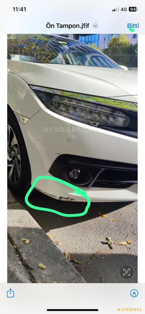 Galeriden Honda Civic 1.6i VTEC Executive 2019 Model Muğla 33.000 km Beyaz 3