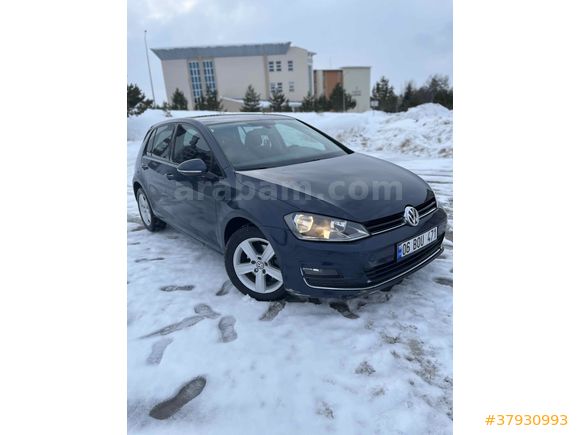 Sahibinden Volkswagen Golf 1.6 TDi BlueMotion Comfortline 2015 Model Sivas 180.000 km Mavi